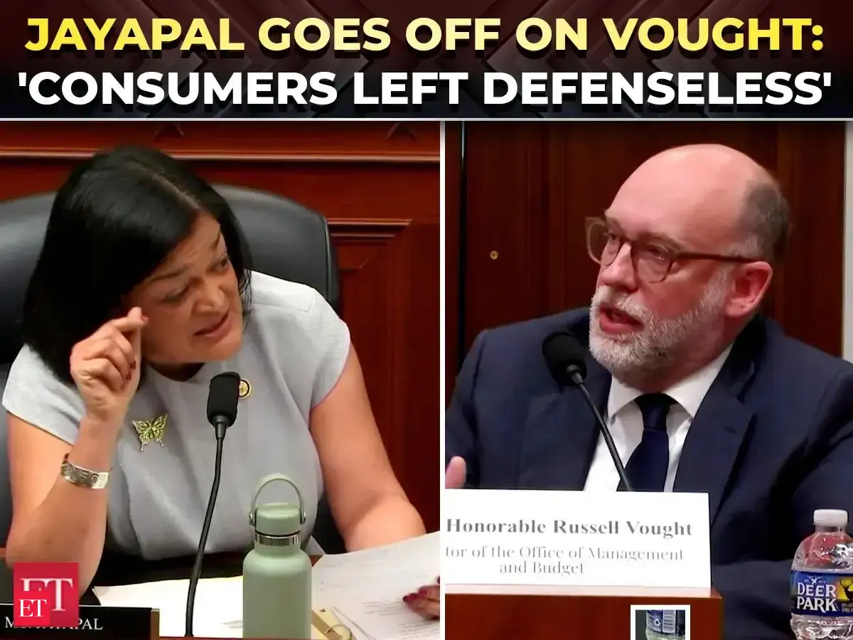 ‘You should be ashamed’: Jayapal erupts at Russ Vought over CFPB Gutting and siding with big banks