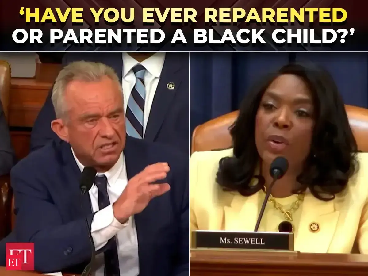 ‘I don’t even know WHAT THAT MEANS!’: RFK Jr erupts in anger at Sewell over Black children remarks
