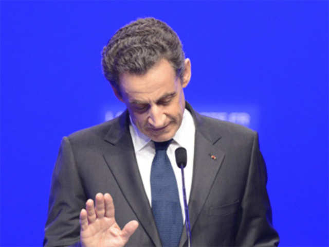 Nicolas Sarkozy conceded defeat