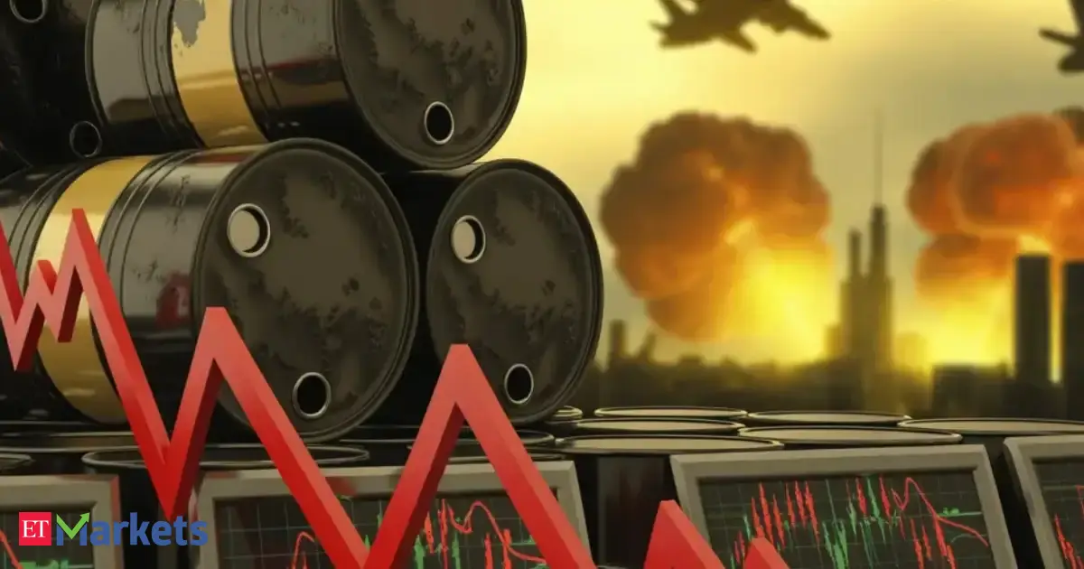 Oil falls on prospects for talks to end Iran war and revive supply