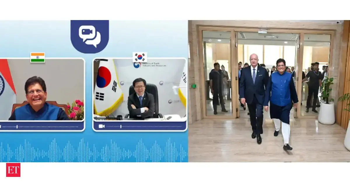 Piyush Goyal engages with South Korean, Austrian leadership to deepen economic ties
