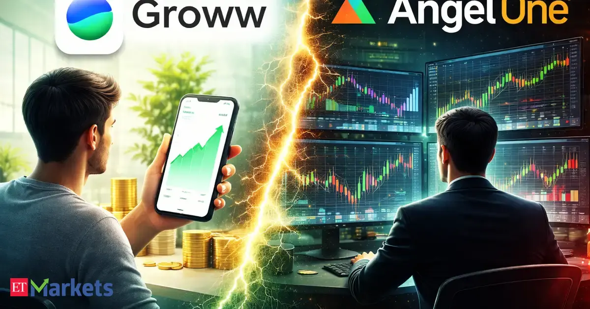 Groww vs Angel One: After up to 35% rally in a month, which stockbroker’s shares should you buy now?