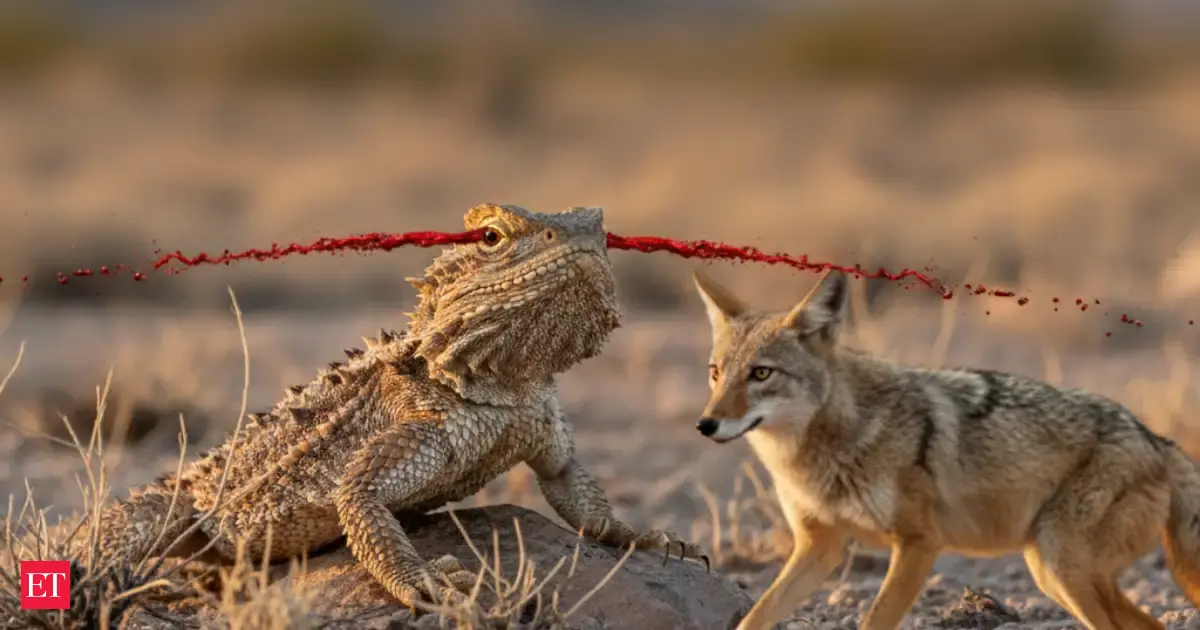 This Reptile Doesn’t Run Away, It Fights Back With Blood From Its Eyes ...