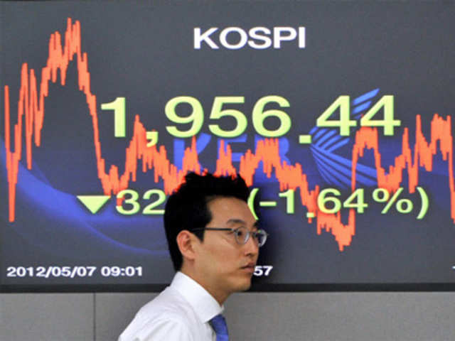 Asian markets and euro slumped