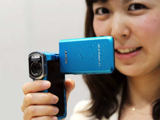Sony's new shock-proof digital camcorder
