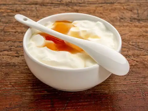Greek Yogurt with Honey and Nuts