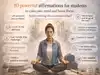 10 powerful affirmations for students to calm their minds and boost focus before entering the examination hall