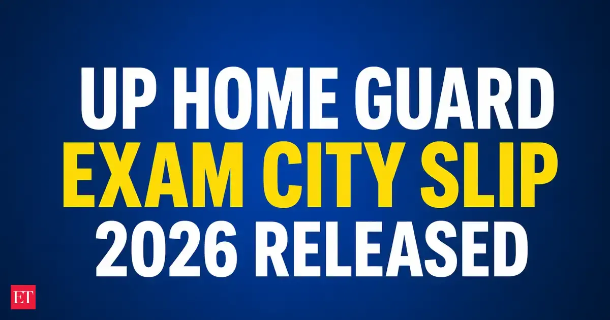 UP Home Guard exam city slip 2026 released at uppbpb.gov.in: Check exam dates and admit card schedule