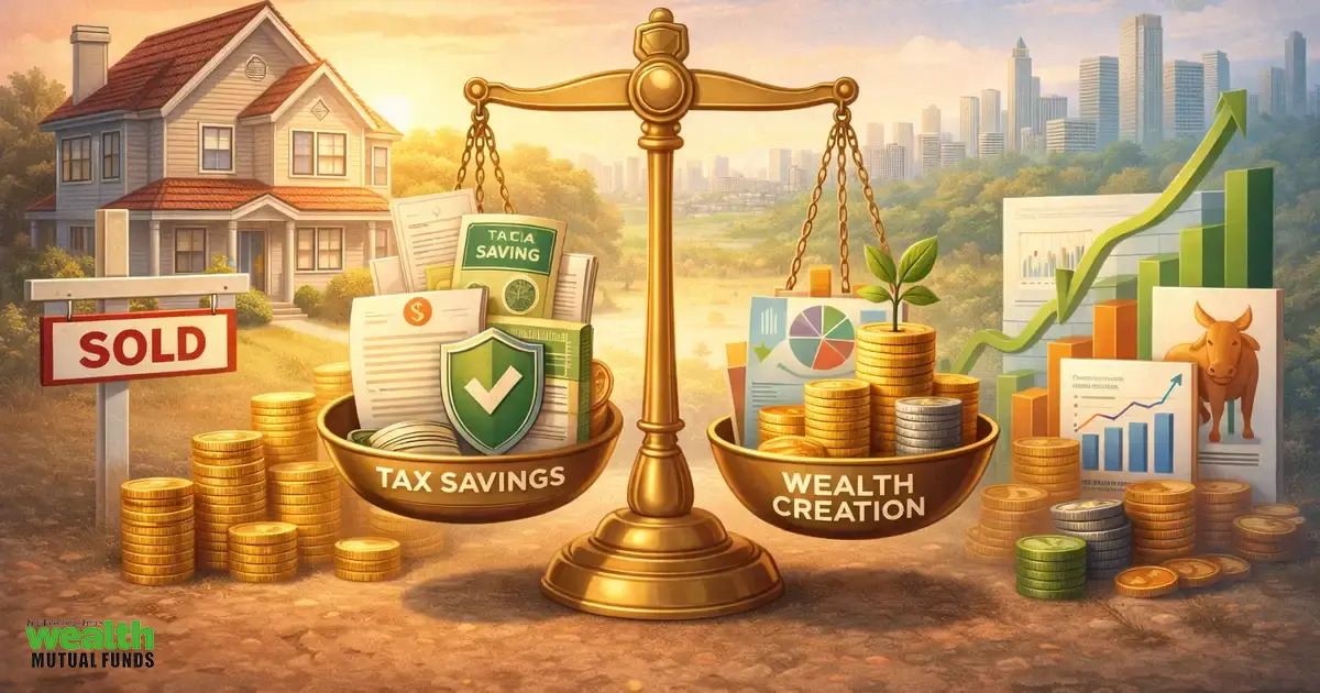 Capital gains from property sale? How to balance tax saving with long-term wealth creation