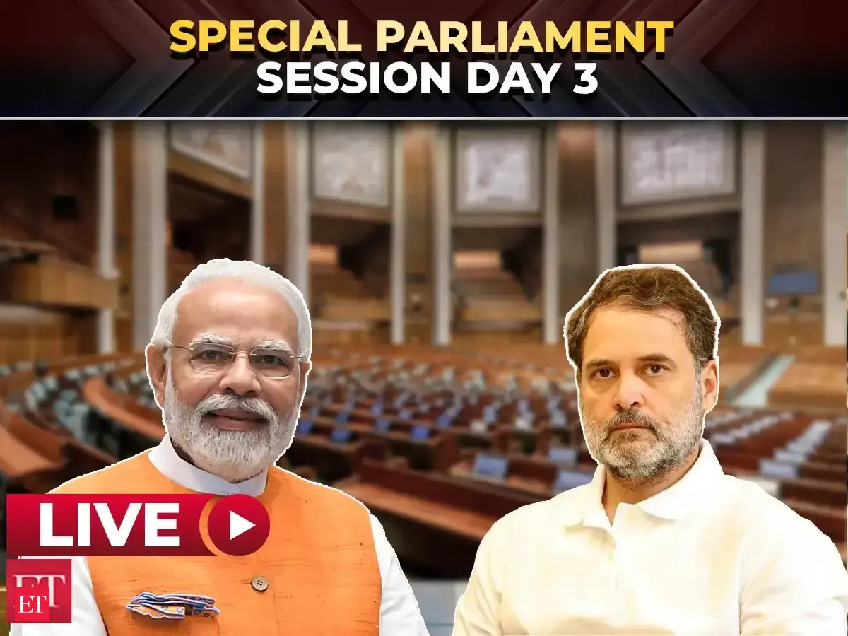 Parliament LIVE | Day after rejection of Women's Bill & Delimitation Bill