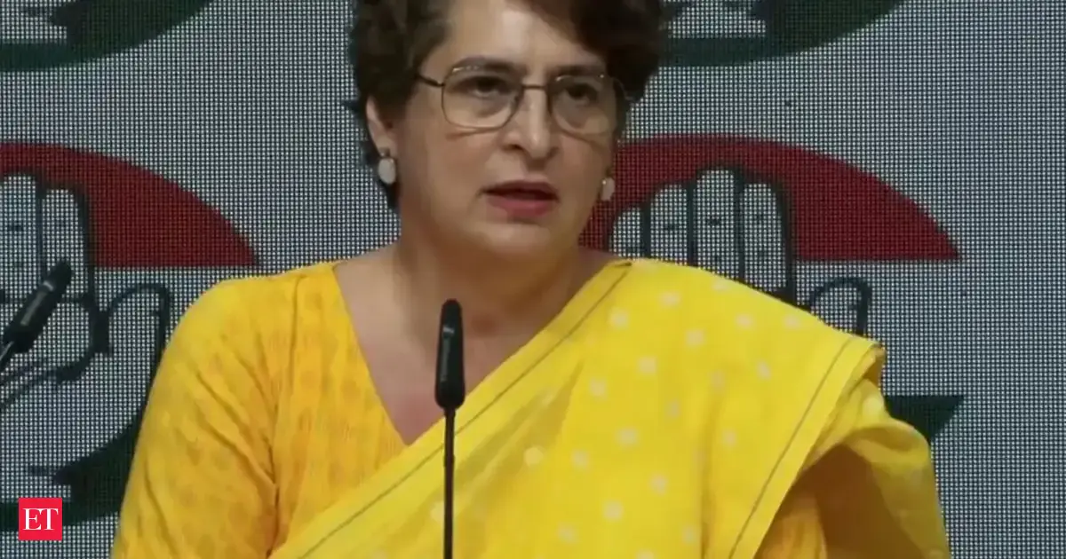 'Give women their rights, right now': Priyanka Gandhi demands immediate implementation of 2023 Women's Res