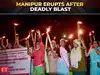 Manipur erupts after blast kills children, protests turn violent in Imphal West
