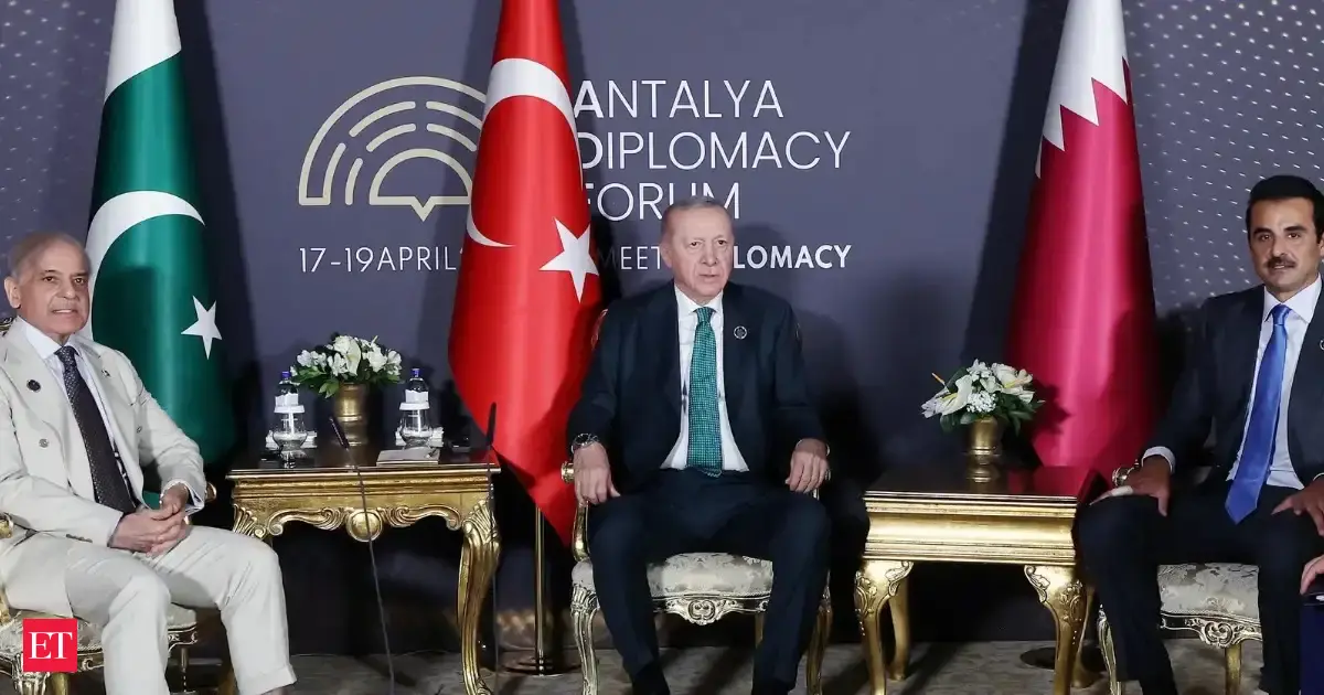 Pakistan, Saudi Arabia, Turkey, Egypt FMs meet in Antalya