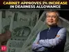 DA hike: Cabinet approves 2% increase in dearness allowance for Central govt employees