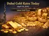 Dubai gold rates today (April 18, 2026): Latest 22K, 24K gold prices at iGold, Dubai Jewellery Group, Malabar Gold & Diamonds, Joyalukkas, Kalyan Jewellers
