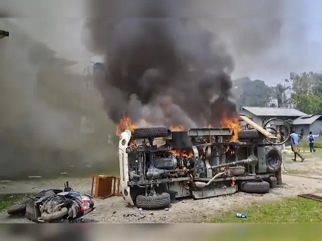 Assam: Tensions rise after violence erupts during eviction drive in ...