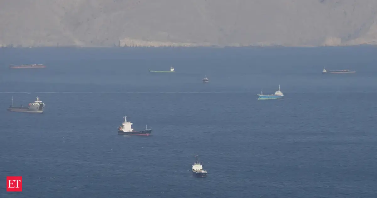 14 India-bound ships trying to cross Strait of Hormuz stopped by Iran; 1 hit by bullets, 1 crosses