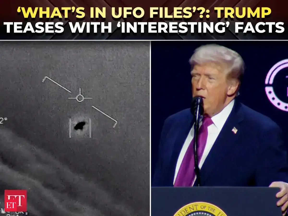 ‘Found interesting documents’: Trump announces release of UFO files ‘very very soon’