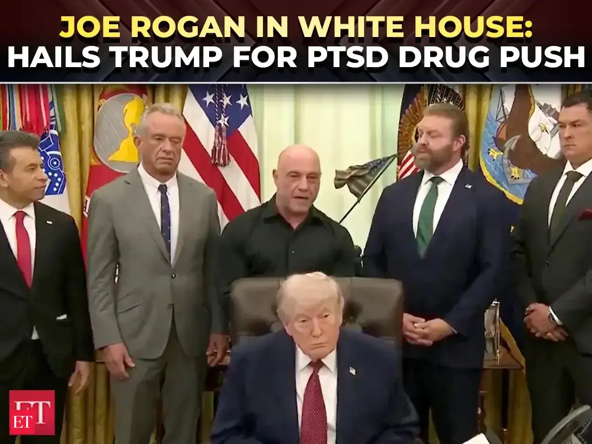 ‘Sounds great, let’s do it’: Joe Rogan reveals Trump’s message on veterans’ PTSD treatment push