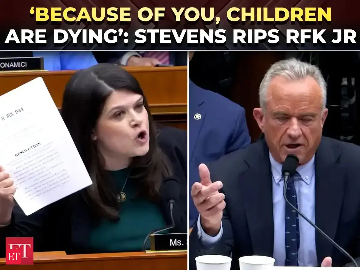‘You should be ashamed & removed’: Haley Stevens rips into RFK Jr with ‘Impeachment article’ in hand
