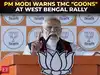 'Last chance to surrender before April 29': PM Modi warns TMC 'goons' at Medinipur rally