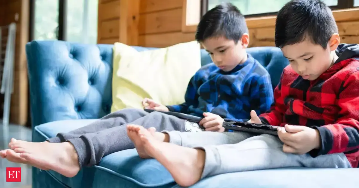 Image for article Increased screen time among children leading to reduced attention spans, disturbed sleep Study