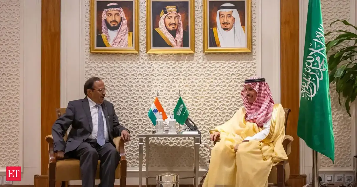 NSA Ajit Doval holds high-level talks in Riyadh, discusses bilateral, regional issues with Saudi ministers