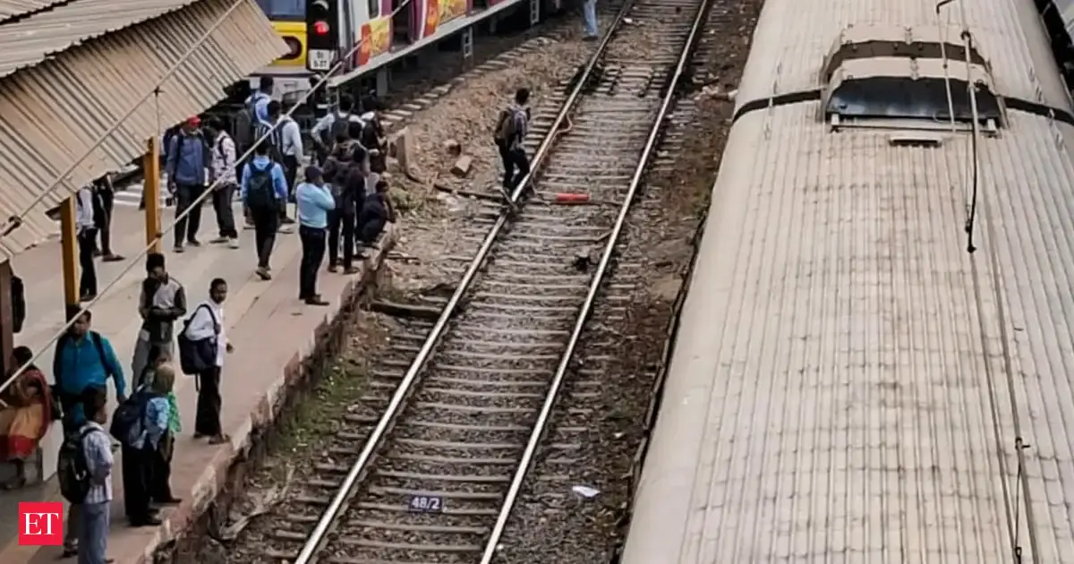 Empty local train coach derails near Mumbai, causes rush hour delays