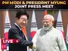PM Narendra Modi & President Lee Jae Myung Joint Press Conference | India&ndash;South Korea | LIVE