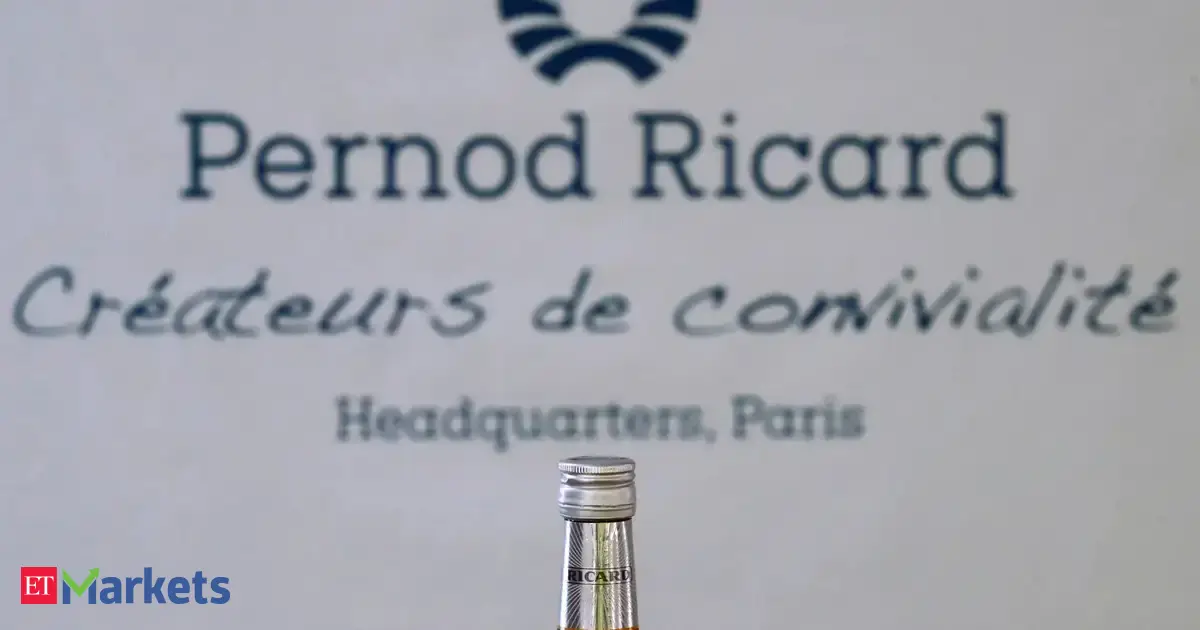  Pernod Ricard is said to begin IPO process for India unit