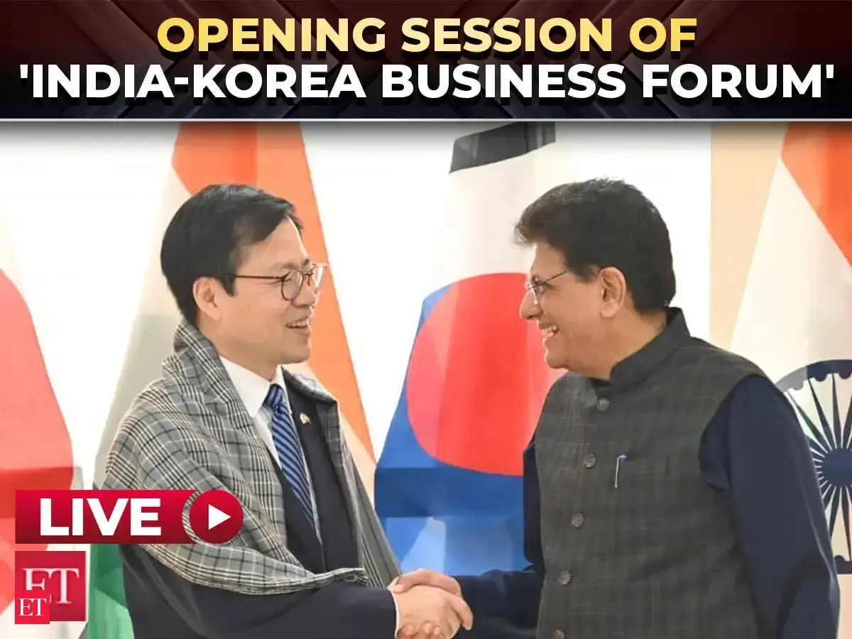 India-Korea Business Forum Opening Session | President Lee Jae-myung & Piyush Goyal | LIVE
