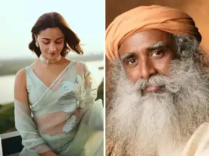 Image for Alia Bhatt asks Sadhguru, &lsquo;How many hours do you sleep?&rsquo; His