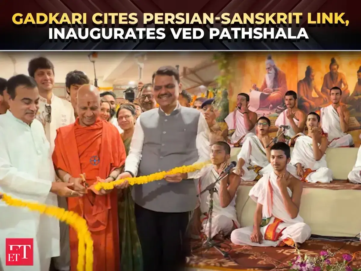 ‘Late Khamenei told me Persian comes from Sanskrit’; Gadkari says India can guide world amid war