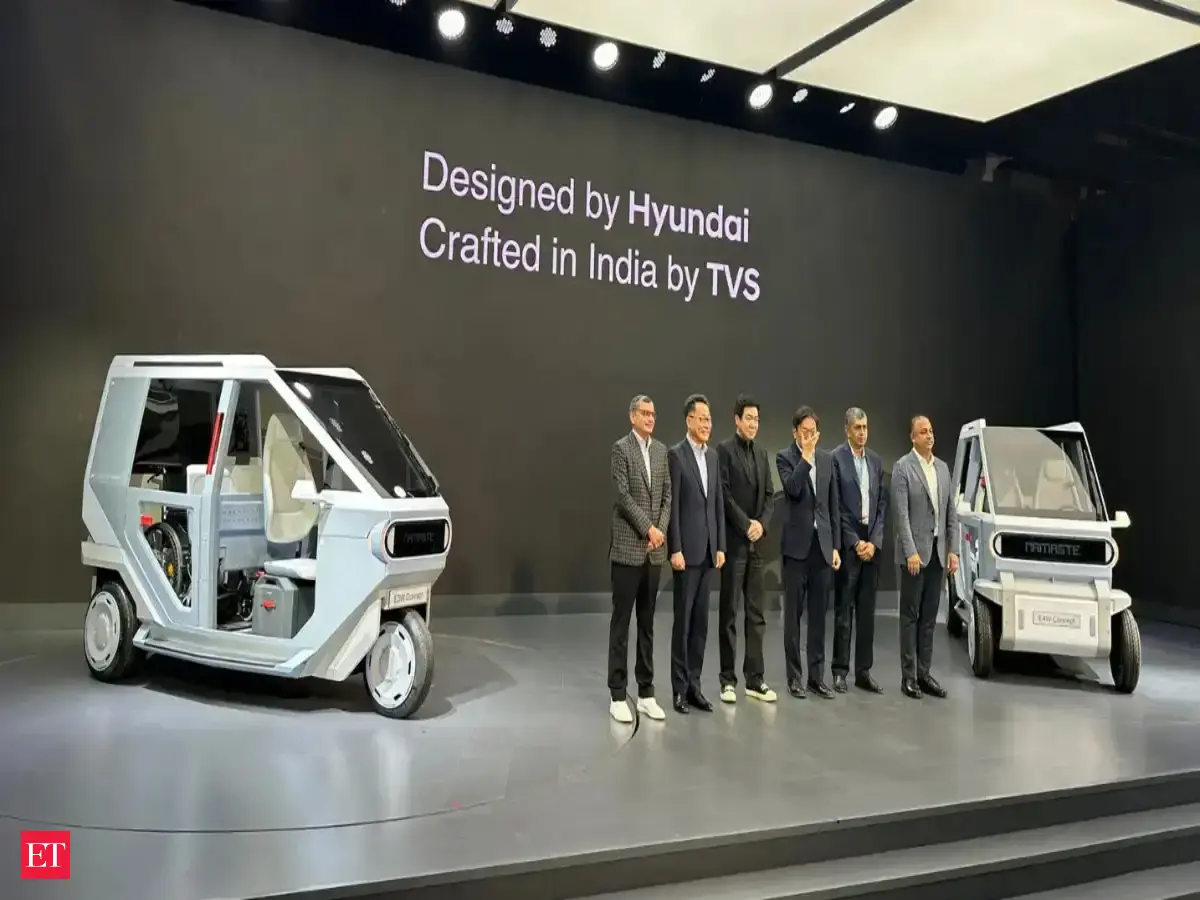 Hyundai, TVS sign joint development pact for commercialisation of electric 3-wheeler in India