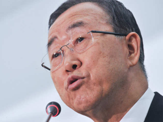 Ban Ki-moon speaks at CSIS