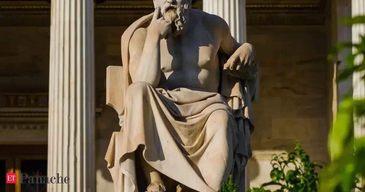 Quote of the day by Socrates: ‘I cannot teach anybody anything. I can only make them think. To find yourself, think for yourself.’