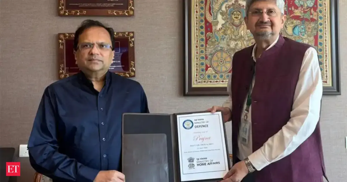 MHA receives DRDO-developed satellite imaging system 'Prajna' for real-time security support