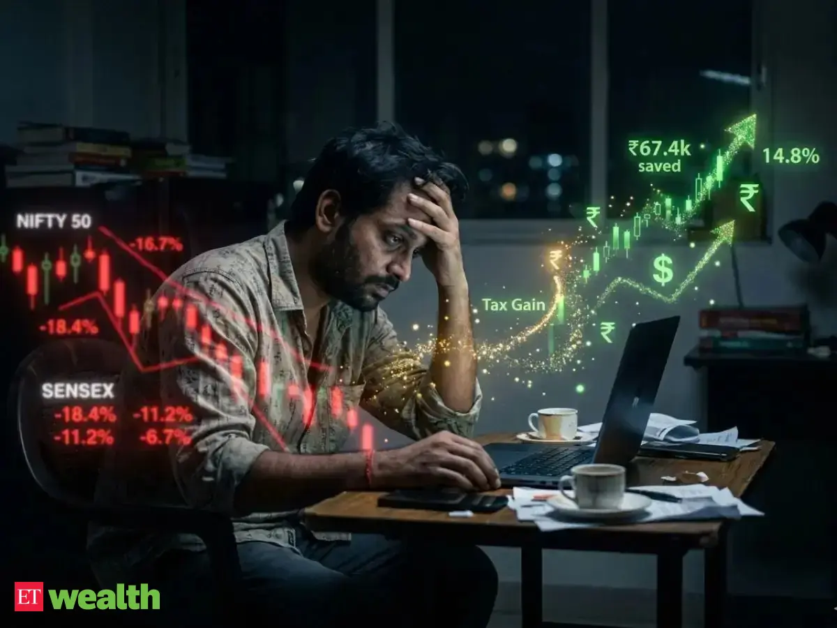 Did you lose a lot of money in stocks this year? Here's how to use those losses to pay less tax - Lost money in the stock market? The IT Act lets you use those losses to cut your tax bill