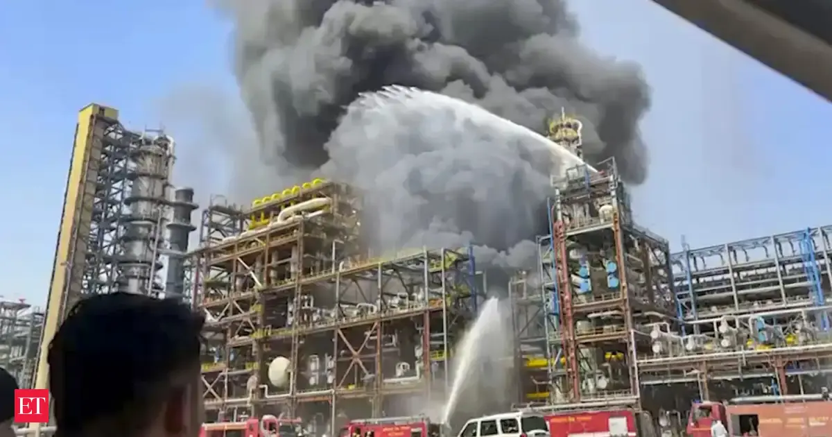 Rajasthan chief secretary meets HPCL chairman over refinery blaze