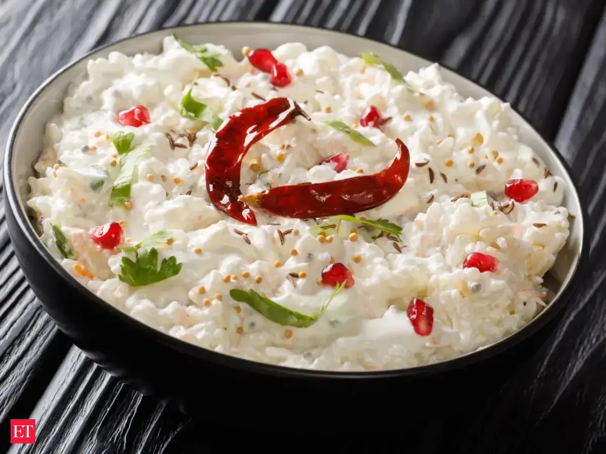 6 gut-friendly curd-based breakfasts for busy mornings - Curd Rice with a Mild Tadka