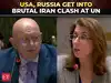 'Stop arming Iran with JETS, TANKS!': US&rsquo; big charge on Russia at UN; Moscow fires back in fury