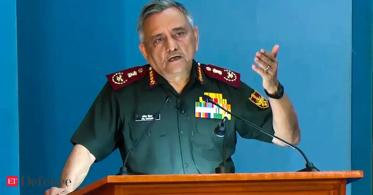 Defence Chief General Anil Chauhan holds high-level talks on evolving nature of conflict in UK