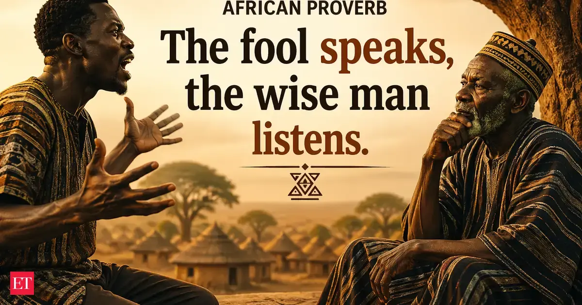 life lessons: African proverb of the day: 