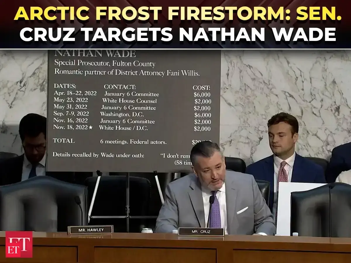 'Follow the money': Sen Cruz drops BOMBSHELL evidence, CALLS OUT Nathan Wade in fiery hearing