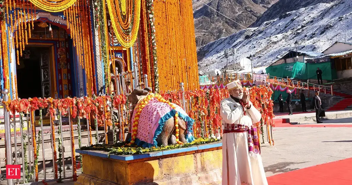 Kedarnath Dham opens doors: PM Modi writes to devotees, calls yatra a divine celebration of faith
