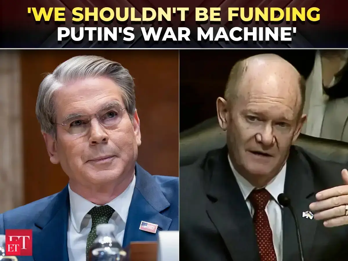 'Senator, SHOW ME THE PROOF!': Bessent shuts Democrat over war benefits to Russian & Iranian oil