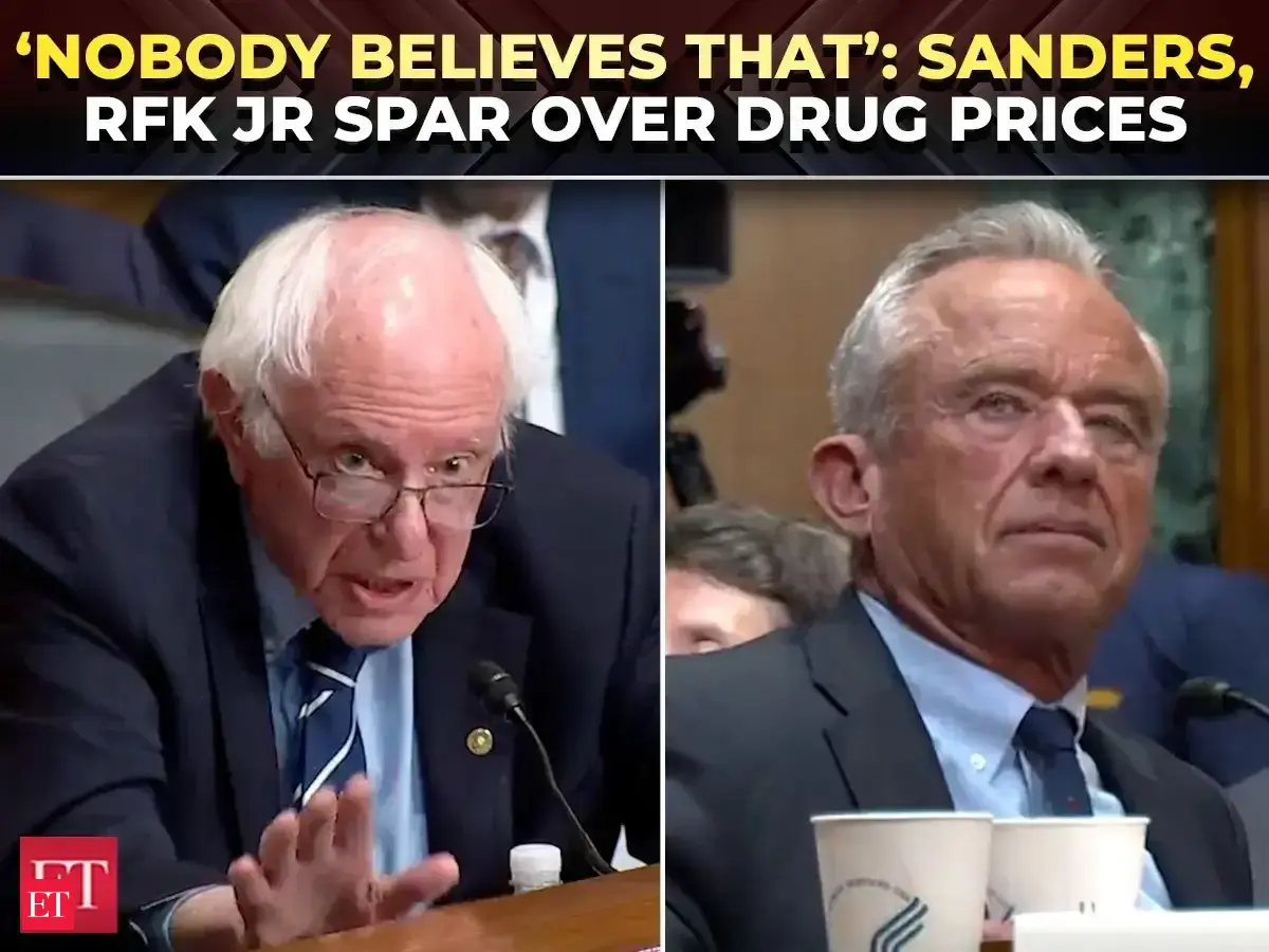 ‘That’s an absurd statement’: Sanders loses cool at RFK Jr. over his remark on prescription drugs