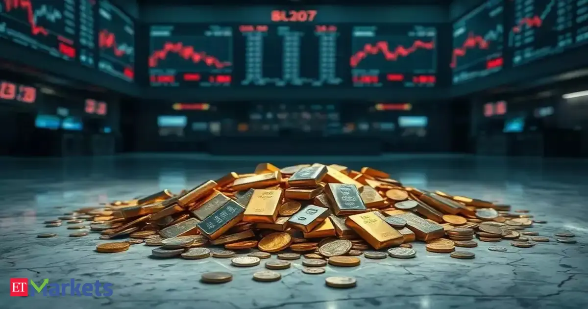 Gold, Silver Prices Today: Silver tumbles Rs 6,100, gold dips Rs 1,000 as rising crude, little progress in Iran peace talks dent mood. Time to sell?