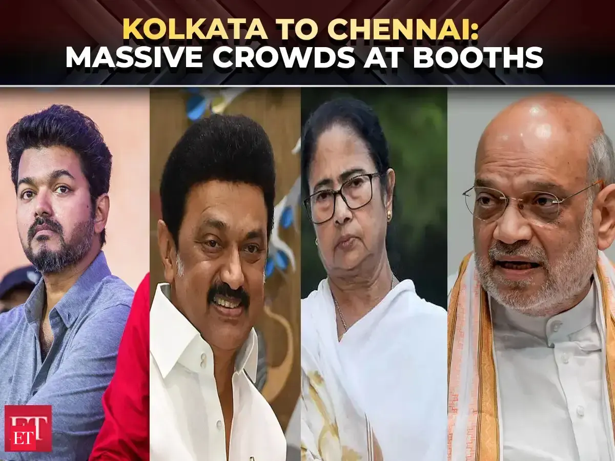 Tamil Nadu votes in single phase; Bengal begins Phase 1 polling under tight security