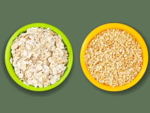 Savory Oats and Moong Dal "Panki"